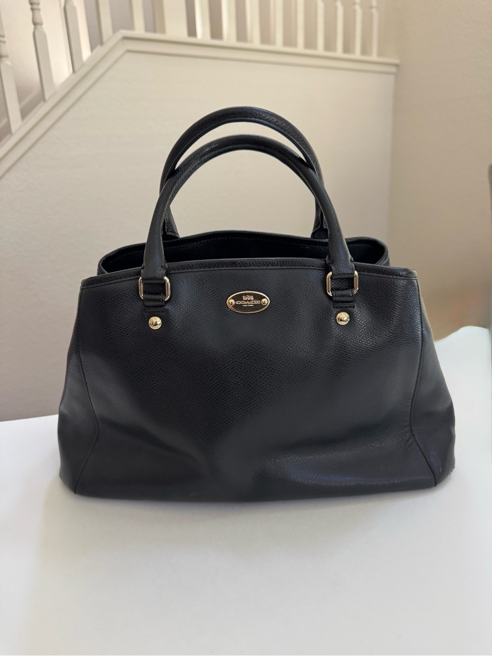 Black Coach Margot Carryall